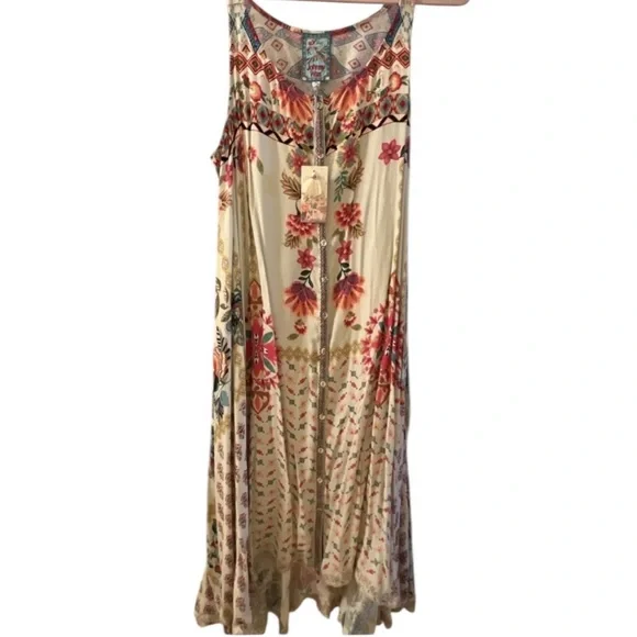 Johnny Was Shannon high low dress NWT RARE - Picture 6 of 12